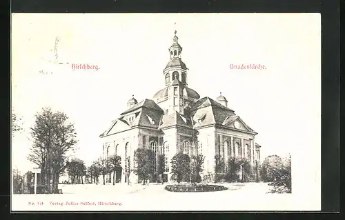 AK Hirschberg, Platz vor der Gnadenkirche