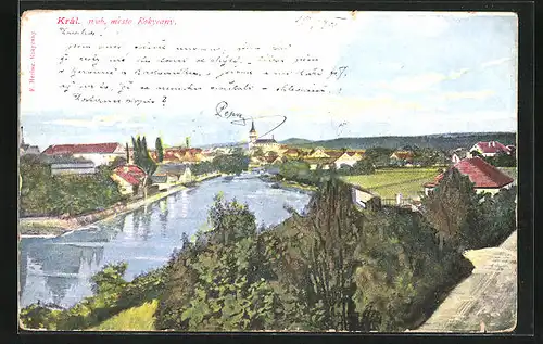 Lithographie Kral, svob. mesto Rokycany