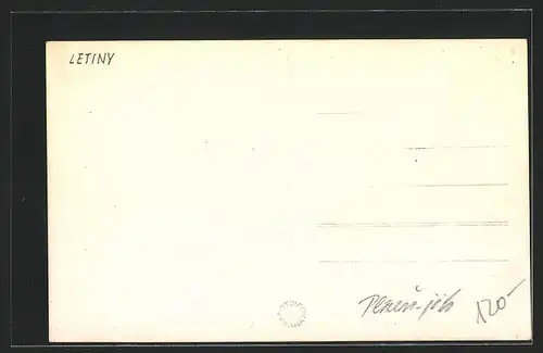 AK Letiny, Teilansicht vom Feld aus