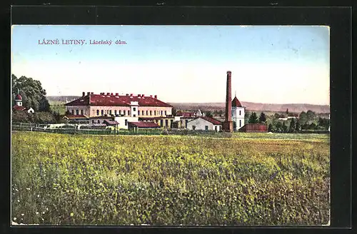 AK Lázne Letiny, Lazensky dum