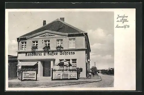 AK Jerichow /Elbe, Cafe und Konditorei Behrens