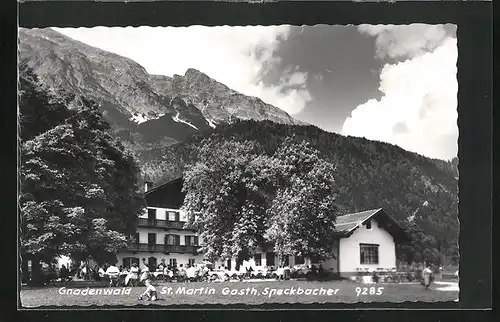 AK Gnadenwald, St. Martin Gasthaus Speckbacher