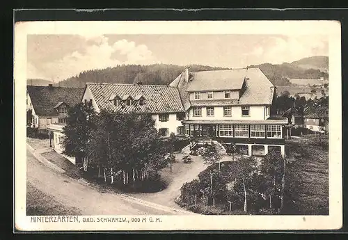 AK Hinterzarten, Bad. Schwarzwald, Gasthof und Pension Zur Linde
