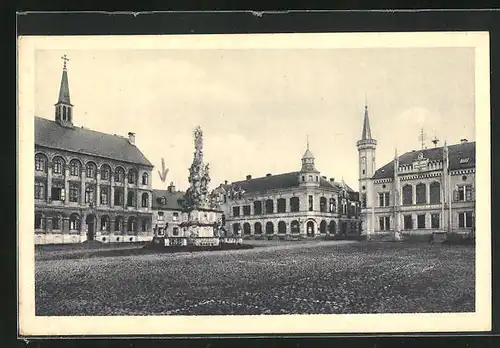 AK Reichstadt, Marktplatz