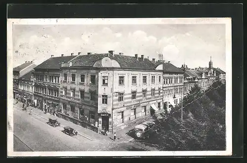 AK Kladno, Gebäudeansicht, Slavie