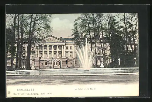 AK Brüssel / Bruxelles, le Palais de la Nation