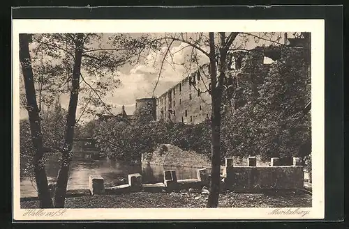 AK Halle /Saale, Moritzburg