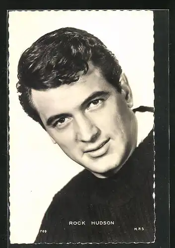 AK Schauspieler Rock Hudson in seiner Filmrolle Carboplane