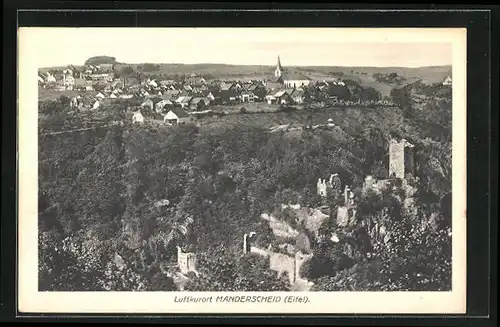 AK Manderscheid / Eifel, Gesamtansicht