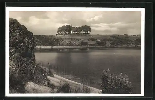 AK Daun i. d. Eifel, Blick zum Totenmaar