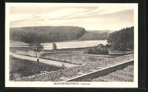 AK Manderscheid, Blick zum Holzmaar