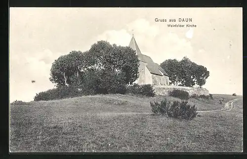 AK Daun, Weinfelder Kirche