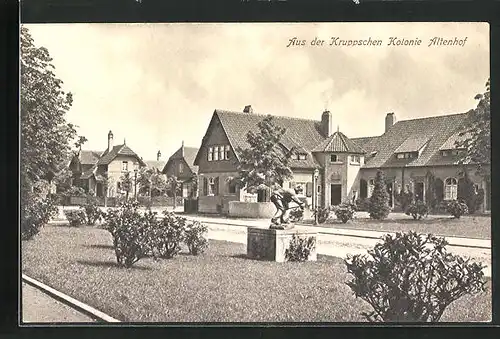 AK Altenhof, aus der Kruppschen Kolonie