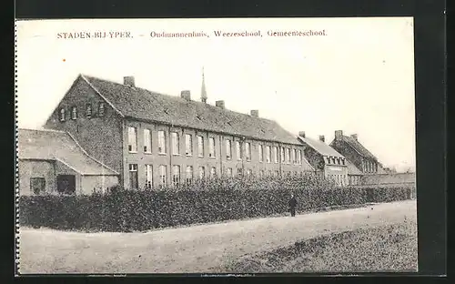 AK Staden-Bij-Yper, Oudmannenhuis, Weezeschool, Gemeenteschool