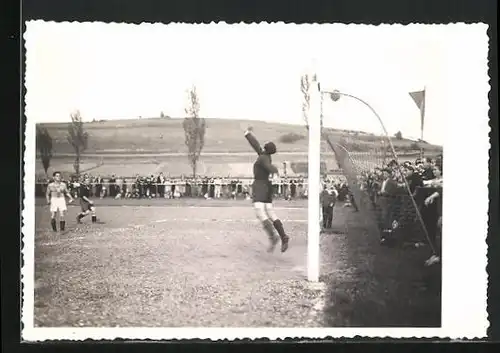 Foto-AK Sec, Momentaufnahme eines Fussballspiels