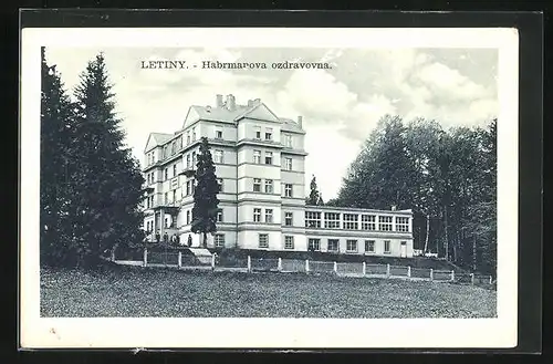 AK Letiny, Habrmanova ozdravovna