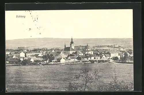 AK Dobrzan, Kirche im Zentrum