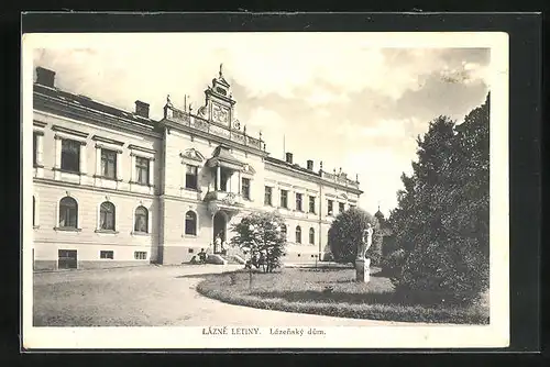 AK Lázne Letiny, Lázensky dum