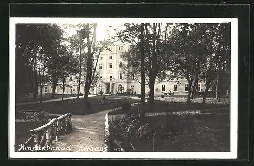 AK Konstantinsbad, Blick auf Kurhaus