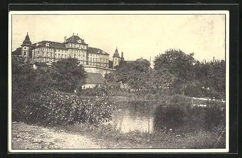 AK Chotieschau, Pensionat von der Heimsuchung Mariae