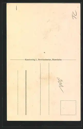 AK Plan, Wallfahrtskirche St. Anna, Innenansicht