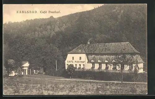 AK Karlsbad, Cafe Posthof