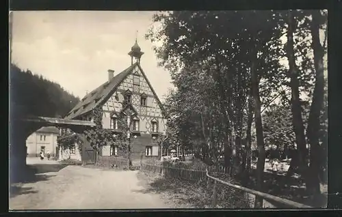 AK Pirkenhammer, Cafe und Restaurant Schützenmühle