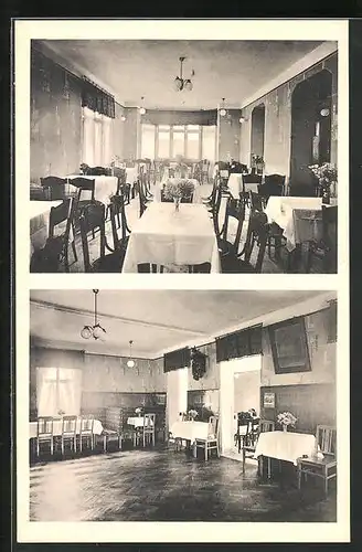 AK Liebauthal, Restaurant und Tanzdiele Marie Wenig, Innenansicht