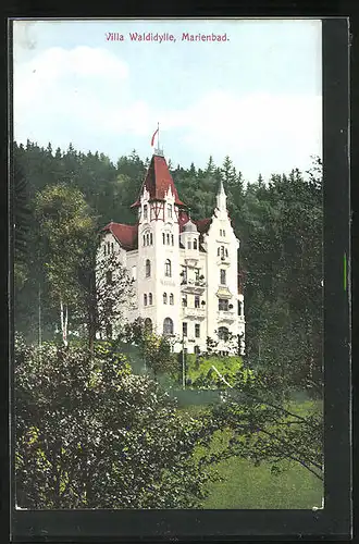 AK Marienbad, Villa Waldidylle