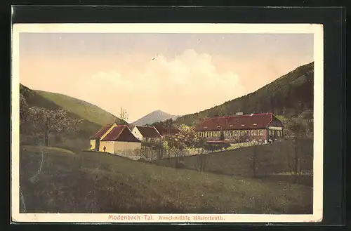 AK Weyher, Buschmühle Hünerfauth im Modenbach-Tal