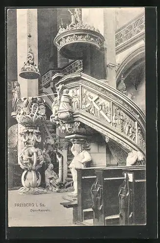 AK Freiberg i. Sa., Dom-Kanzeln