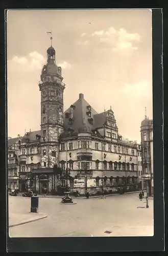 AK Altenburg b. Leipzig, Rathaus