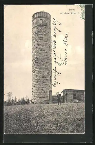 AK Ilmenau, Turm auf dem Adlersberg