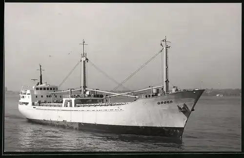 Fotografie Frachtschiff Arbon auf See