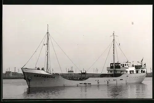 Fotografie Frachtschiff Catharina auf See