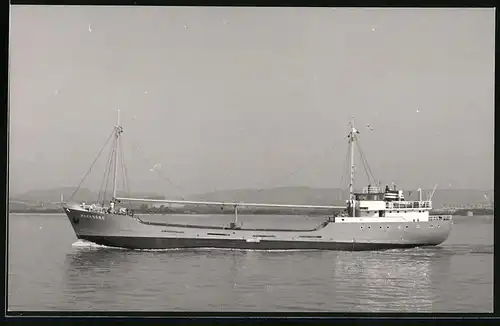Fotografie Frachtschiff Markborg in Fahrt