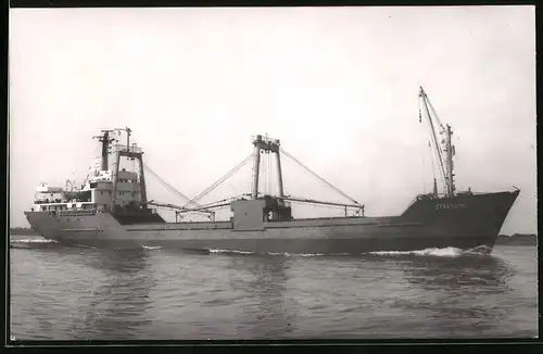 Fotografie Frachtschiff Stavsund in Fahrt