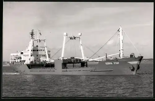 Fotografie Frachtschiff Germa Star in Fahrt