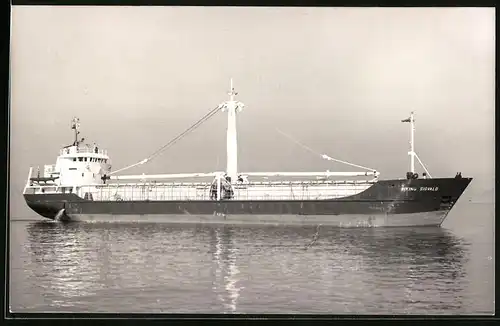 Fotografie Frachtschiff Viking Sigvald auf See