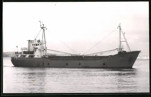 Fotografie Frachtschiff Nafoss auf See