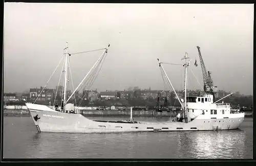 Fotografie Frachtschiff Nieuwe Waterweg auf See