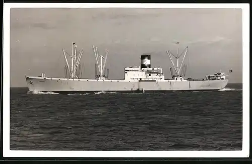 Fotografie Frachtschiff Sunrose in Fahrt