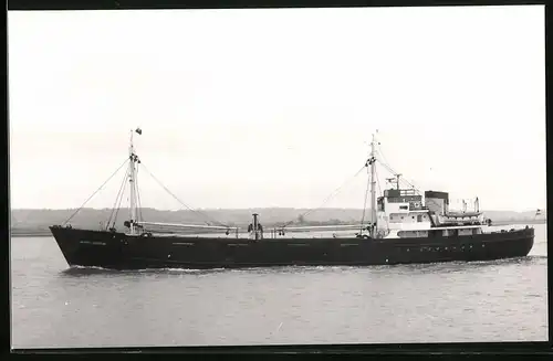 Fotografie Frachtschiff Amstelstroom in Fahrt