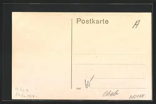 AK Eger, Hof im Wallensteinhaus