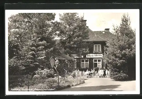 AK Karlsbad, Gasthaus Freundschaftshöhe