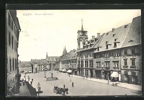 AK Eger, Oberer Marktplatz