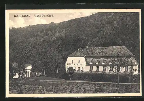AK Karlsbad, Cafe Posthof