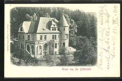 AK Wirsberg, Gasthaus Adlershütte