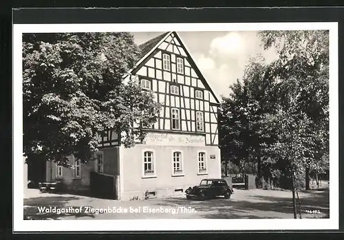 AK Eisenberg /Thür., Waldgasthof Ziegenböcke