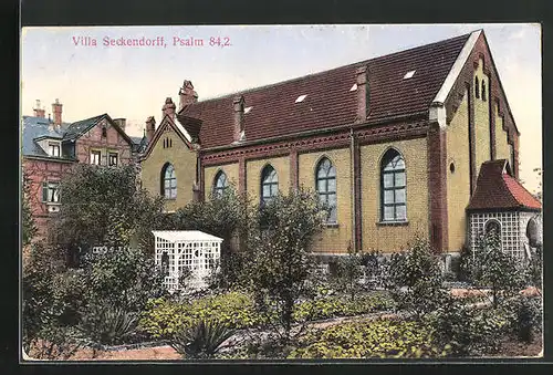 AK Canstatt, Diakonie Villa Seckendorff, Wiesbadener Strasse